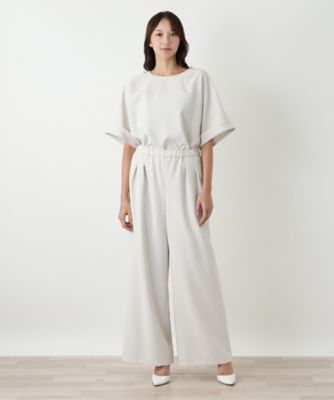 ワイドパンツ【BOURGE】 | Leilian plus house (Women