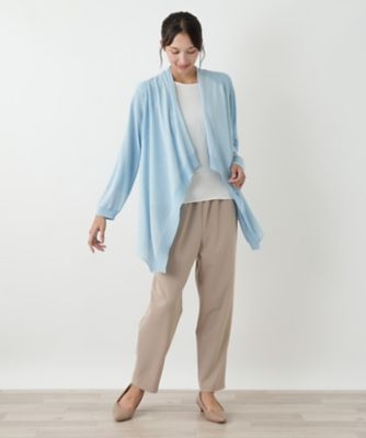 極美品　Leilian　レリアン 2022　カーディガン　15+ 大きいサイズ Vネックカーディガン | Leilian plus house (Women/大きい