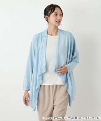 ＜Leilian plus house (Women/大きいサイズ)＞イレギュラーヘムカーディガン