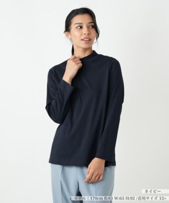 未使用☆Leilian plus house 　店舗人気バックモチーフカットソー 店舗人気】バックモチーフカットソー|レリアン プラスハウス