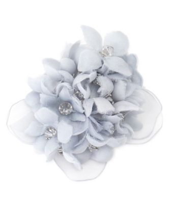 Leilian plus house (Women/大きいサイズ)/レリアン プラスハウス コサージュ 93ライトグレー ブローチ・バッジ【三越伊勢丹/公式】