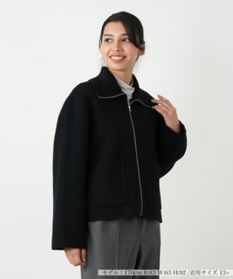 【送料無料】Leilian plus house (Women/大きいサイズ)/レリアン プラスハウス ジャケット 99クロ コート・ジャケット【三越伊勢丹/公式】