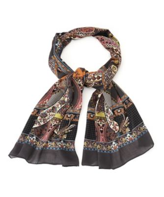 【送料無料】Leilian plus house (Women/大きいサイズ)/レリアン プラスハウス ストール 98グレー スカーフ・ショール【三越伊勢丹/公式】