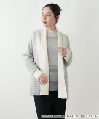 ＜Leilian plus house (Women/大きいサイズ)＞カーディガン【ＦＬＯＲＡ　ＦＥＤＩ】