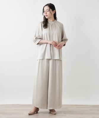 ワイドパンツ【ＢＯＵＲＧＥ】