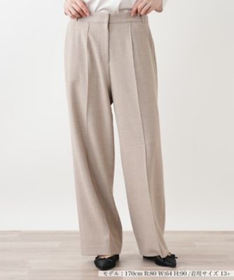 ＜Leilian plus house (Women/大きいサイズ)＞ワイドパンツ【ＲＯＣＨＡＳ　Ｐｒｅｍｉｅｒｅ】