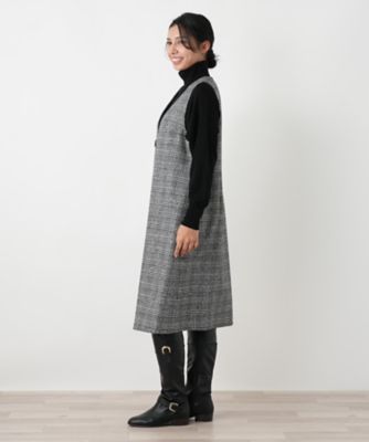 店頭人気】ジャンパースカート | Leilian plus house (Women/大きい