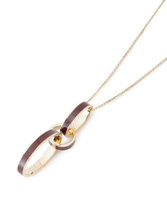 ＜Leilian plus house (Women/大きいサイズ)＞２ＷＡＹリングネックレス【ＶＢ×Ｌ】