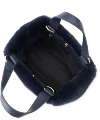 23AW✨未使用級✨レリアン リバーシブルフェイクファージレ 大きいサイズ XL 2WAYフェイクファーバッグ | Leilian plus house (Women/大きい