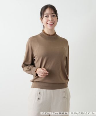 I137 美品 13+ XL レリアンプラスハウス AGNONA レディース Leilian plus house (Women/大きいサイズ) / レリアン プラス