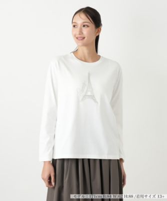 ＜Leilian plus house (Women/大きいサイズ)＞長袖カットソー【ＮＥＭＩＫＡ】