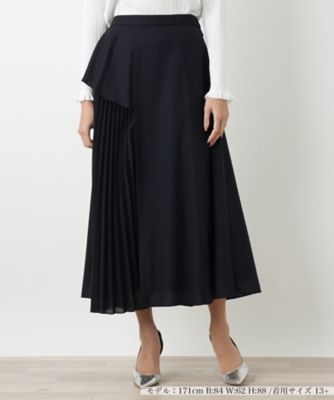 ＜Leilian plus house (Women/大きいサイズ)＞スカート【ＢＯＵＲＧＥ】