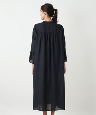 キーネックフレアスリーブワンピース【BOURGE】 | Leilian plus
