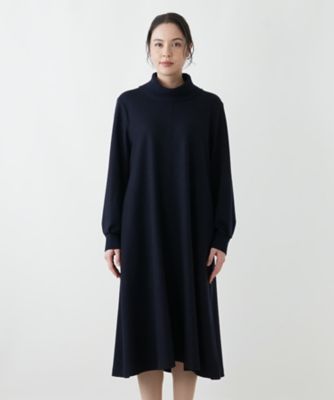ハイネックAラインワンピース【25年11月カタログ】 | Leilian