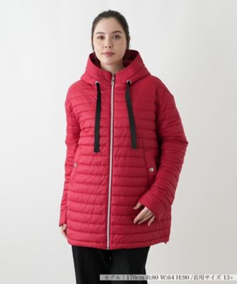 【送料無料】Leilian plus house (Women/大きいサイズ)/レリアン プラスハウス コート 75アカ コート・ジャケット【三越伊勢丹/公式】