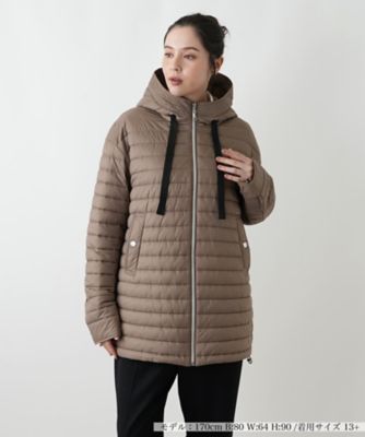 【送料無料】Leilian plus house (Women/大きいサイズ)/レリアン プラスハウス コート 87コゲチャ コート・ジャケット【三越伊勢丹/公式】