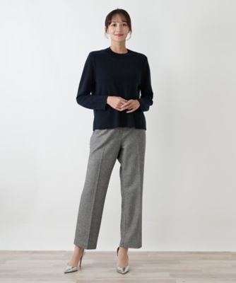 ストレートパンツ【Leilian WHITE LABEL】 | Leilian