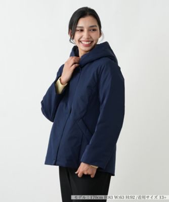 フーディーショートアウター【Leilian WHITE LABEL