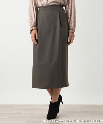 ＜Leilian plus house (Women/大きいサイズ)＞【ウォッシャブル】スカート【プラス企画】