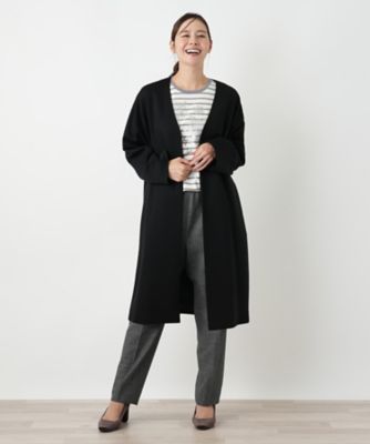 ニットコート | Leilian plus house (Women/大きいサイズ)/レリアン