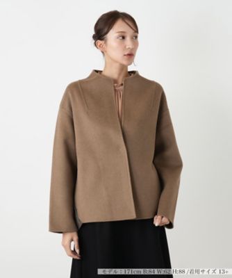 【送料無料】Leilian plus house (Women/大きいサイズ)/レリアン プラスハウス ジャケット 89コゲチャ コート・ジャケット【三越伊勢丹/公式】