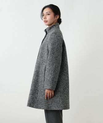 スタンドカラーコート【Leilian WHITE LABEL