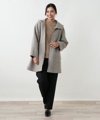 フーデットコート【Leilian WHITE LABEL】 | Leilian