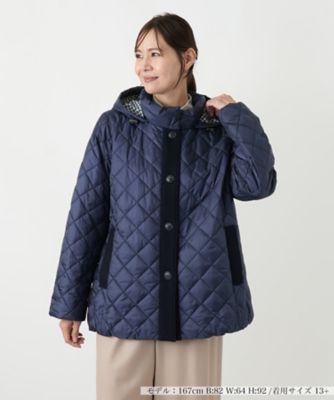 ＜Leilian plus house (Women/大きいサイズ)＞フードコート【Ｌｅｉｌｉａｎ　ＷＨＩＴＥ　ＬＡＢＥＬ】