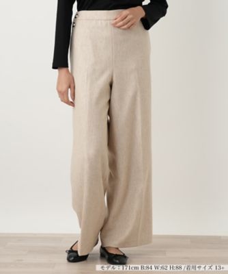 ＜Leilian plus house (Women/大きいサイズ)＞ワイドパンツ【ＮＥＭＩＫＡ】