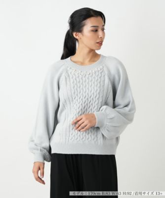 ＜Leilian plus house (Women/大きいサイズ)＞セーター【ＮＥＭＩＫＡ】