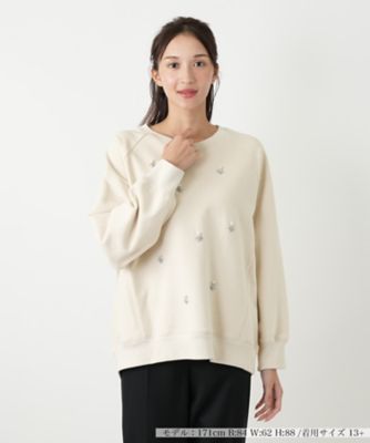 ＜Leilian plus house (Women/大きいサイズ)＞トレーナー【ＮＥＭＩＫＡ】