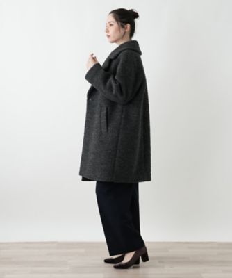 ブークレミドルコート【NEMIKA】 | Leilian plus house (Women