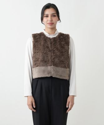 切り替えベスト【NEMIKA】 | Leilian plus house (Women/大きい