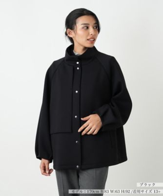 【送料無料】Leilian plus house (Women/大きいサイズ)/レリアン プラスハウス コート 99クロ コート・ジャケット【三越伊勢丹/公式】