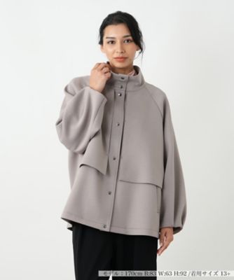 【送料無料】Leilian plus house (Women/大きいサイズ)/レリアン プラスハウス コート 83チャイロ コート・ジャケット【三越伊勢丹/公式】