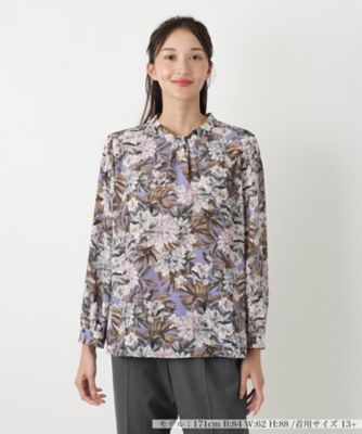 ＜Leilian plus house (Women/大きいサイズ)＞ブラウス【ＲＯＣＨＡＳ　Ｐｒｅｍｉｅｒｅ】