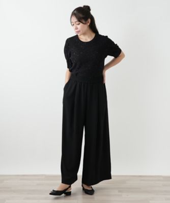 フレアパンツ【BOURGE】 | Leilian plus house (Women