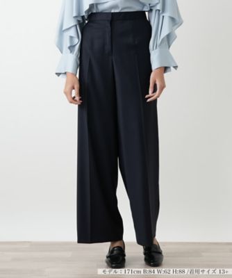 ＜Leilian plus house (Women/大きいサイズ)＞パンツ【ＢＯＵＲＧＥ】