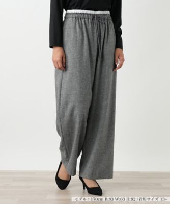 ＜Leilian plus house (Women/大きいサイズ)＞ワイドパンツ【ＮＥＭＩＫＡ】