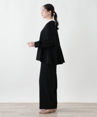 ウォッシャブル】パンツスーツ | Leilian plus house (Women/大きい