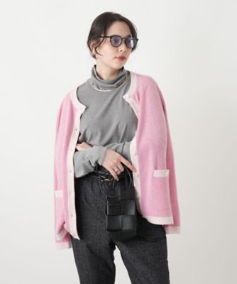 レリアン カシミヤ100% XLサイズ カーディガン 13+ ウォッシャブル