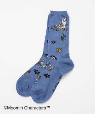 ＜Leilian plus house (Women/大きいサイズ)＞ムーミン　ソックス【２５年１１月カタログ】