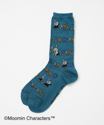 ＜Leilian plus house (Women/大きいサイズ)＞ムーミン　ソックス【２５年１１月カタログ】