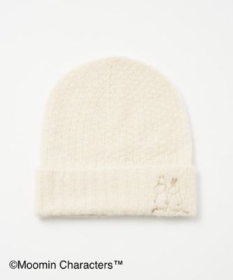 ＜Leilian plus house (Women/大きいサイズ)＞ムーミン　カシミヤニット帽【２５年１１月カタログ】