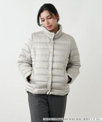 スタンドネックショートコート | Leilian plus house (Women/大きい