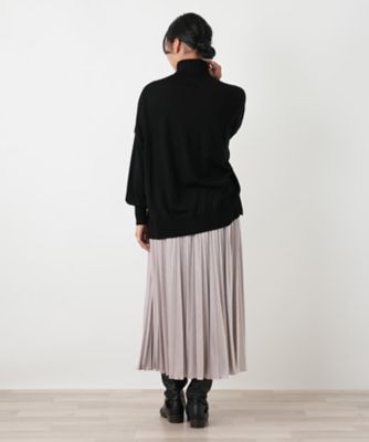 タートルネックニットプルオーバー | Leilian plus house (Women