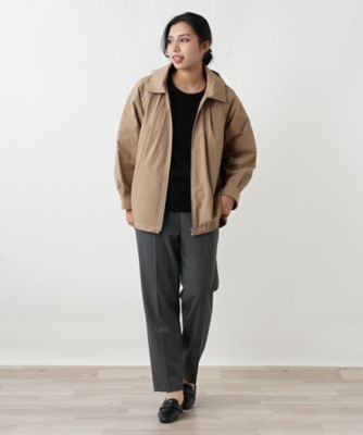 2WAYフードタックコート【Leilian WHITE LABEL