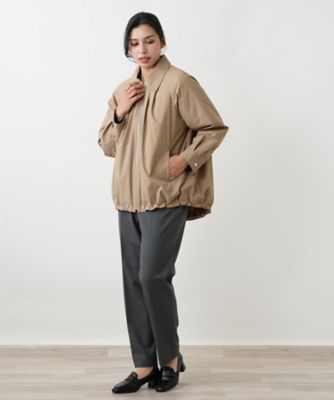 2WAYフードタックコート【Leilian WHITE LABEL