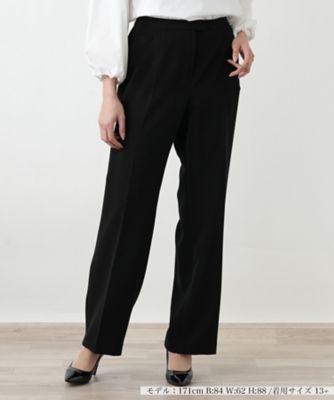 ＜Leilian plus house (Women/大きいサイズ)＞洗えるストレッチパンツ【２６年１月カタログ】