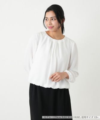 ＜Leilian plus house (Women/大きいサイズ)＞ブラウスセレモニー